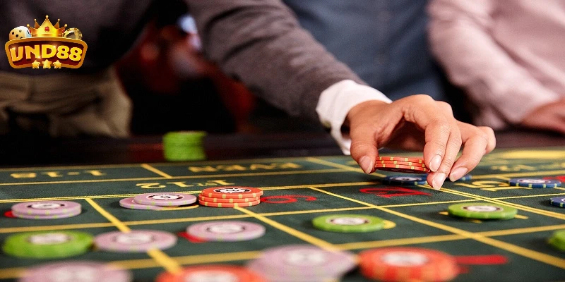 Cược gấp thếp khi chơi Roulette