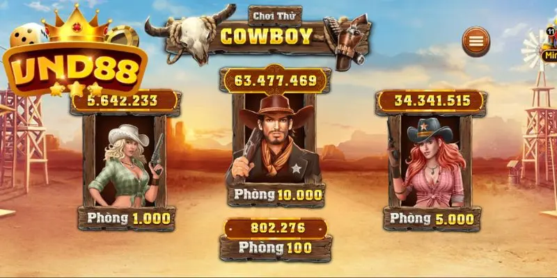 Hunter Crow Boy VND88 - Hóa thân thành cao bồi săn thưởng hấp dẫn