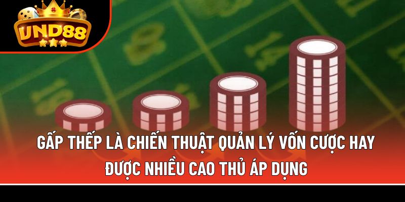 Gấp thếp là chiến thuật quản lý vốn cược hay được nhiều cao thủ áp dụng gap thep la chien thuat quan ly von cuoc hay duoc nhieu cao thu ap dung